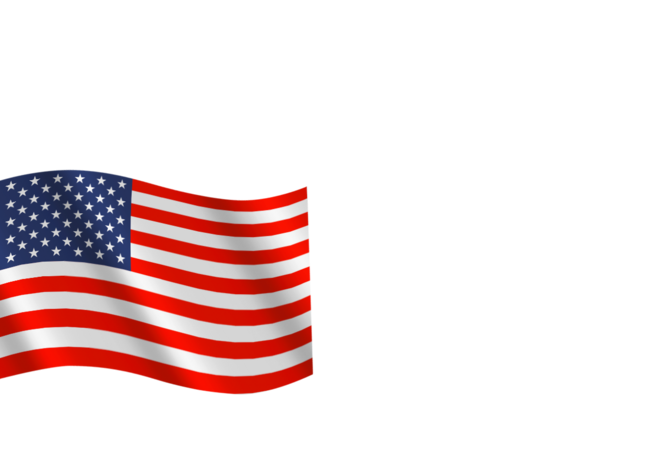 Icon der amerikanischen Flagge