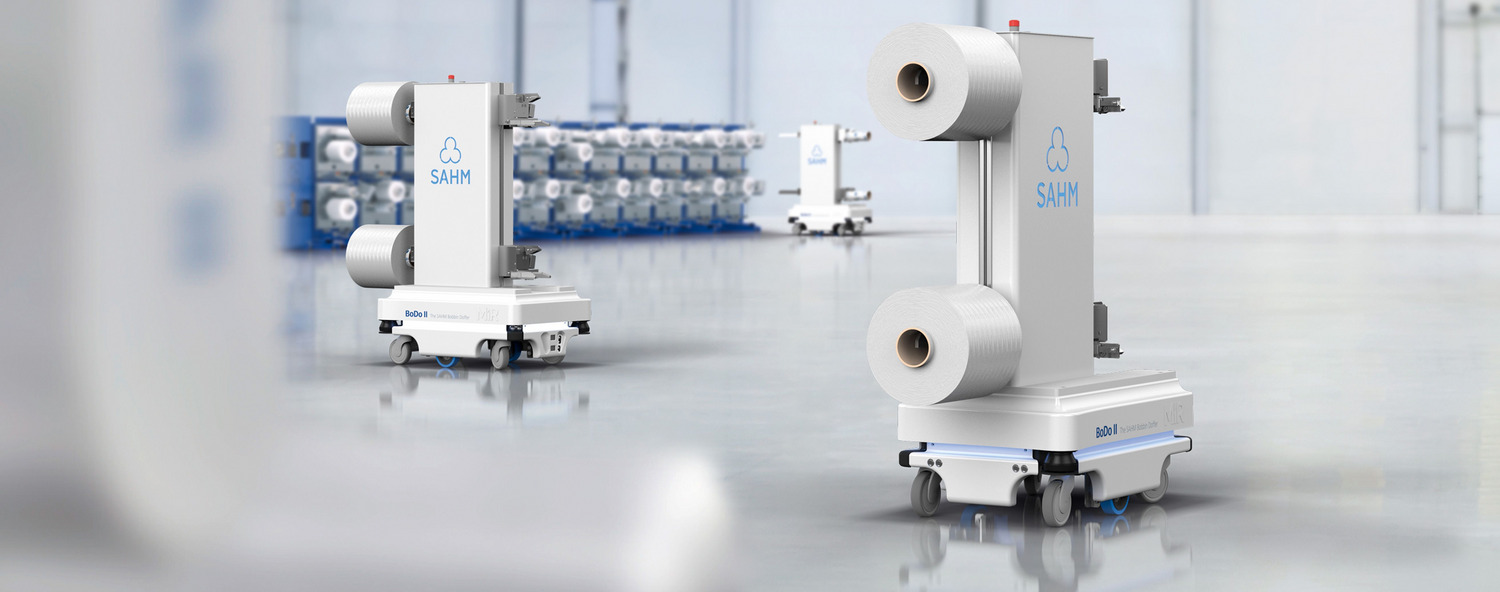 BoDo II im Einsatz in einer Produktionshalle.