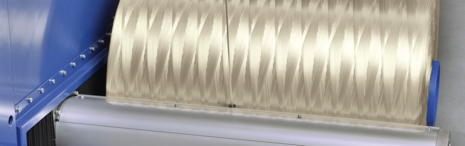 Jumbo Wickler für PAN Precursor Garne